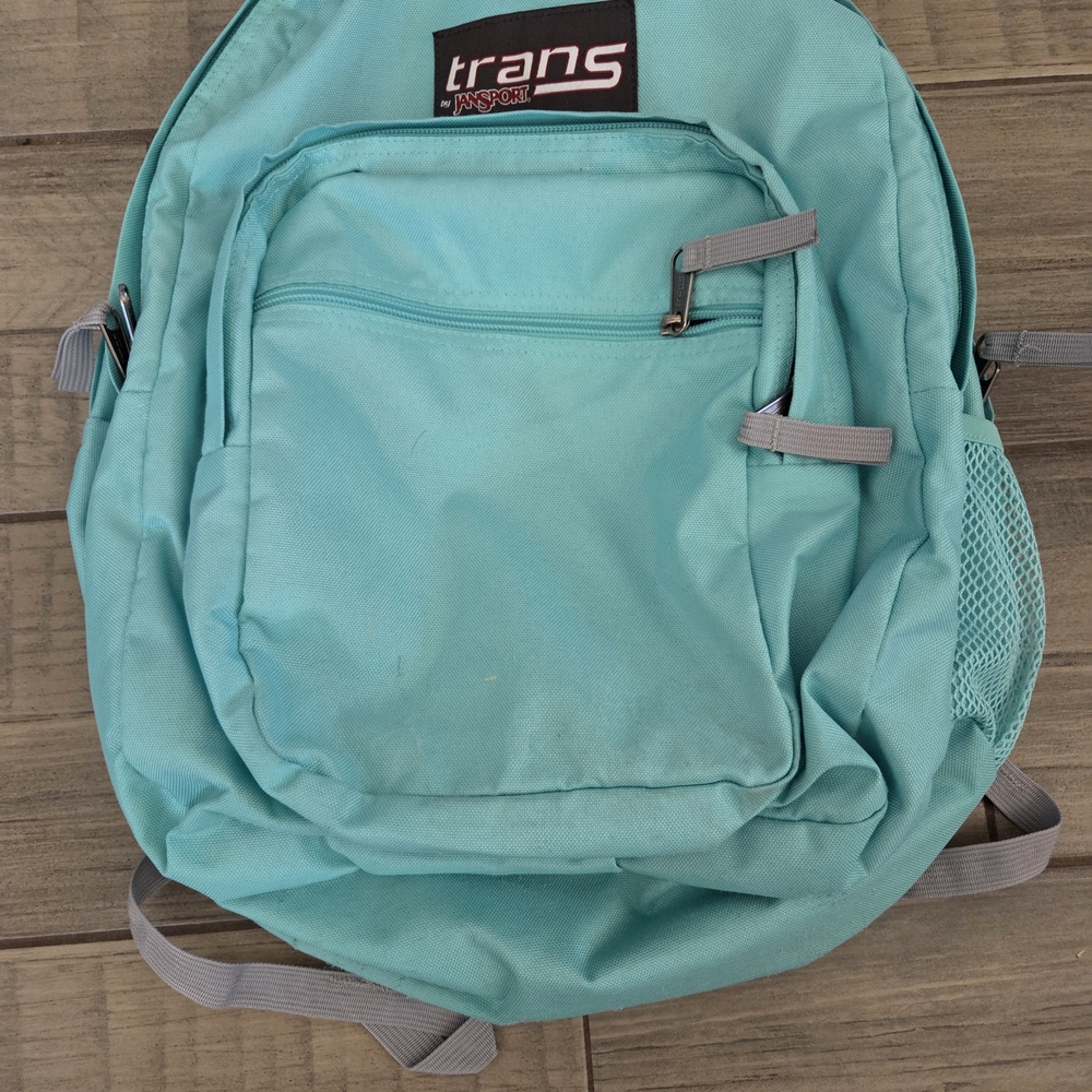 Jansport Aqua Backpack with Gray Accents